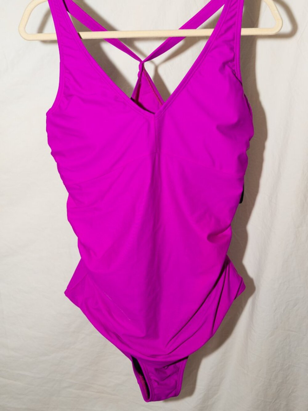Speedo Powerflex Eco One Piece in Very Fuchsia Size 14